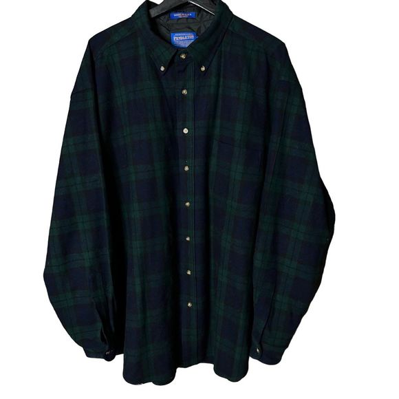 Pendleton Authentic Black Watch Tarta Plaid Shirt XXL - Picture 1 of 4